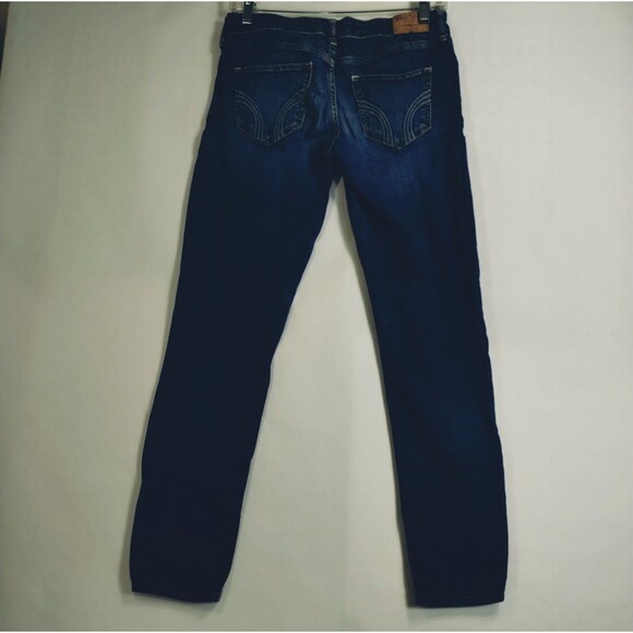 Hollister Jeans Women's 27x29 Cotton Elastistine Skinny Distressed Low Rise - Picture 5 of 9